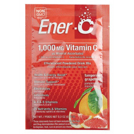 Ener-C Витаминный Напиток для Повышения Иммунитета, Мандарин и Грейпфрут, Vitamin C, Ener-C, 1пакетик