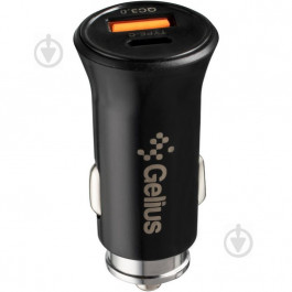 Gelius Pro Twix QC GP-CC006 2 USB 3.1 A + Type-C Black