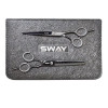 SWAY Набір перукарських ножиць  Elite Night розмір 5,5 - зображення 1