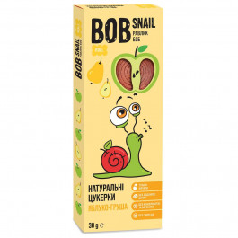 Bob Snail Натуральные яблочно-грушевые конфеты 30г 4820162520248