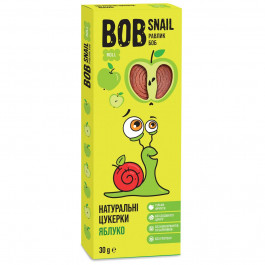 Bob Snail Конфеты BobSnail натуральные яблочные 30 г (4820162520231)