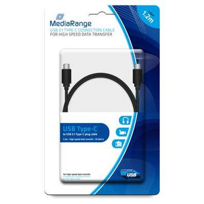 MediaRange USB 3.0 на Type-C 1,2m (MRCS161) - зображення 1