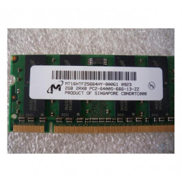 Micron 2 GB SO-DIMM DDR2 800 MHz (MT16HTF25664HY-800G1)