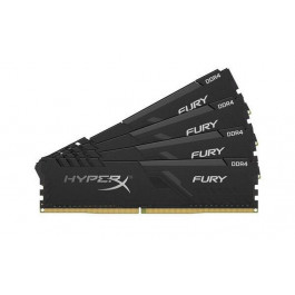 HyperX 32 GB (4x8GB) DDR4 3000 MHz Fury Black (HX430C15FB3K4/32)