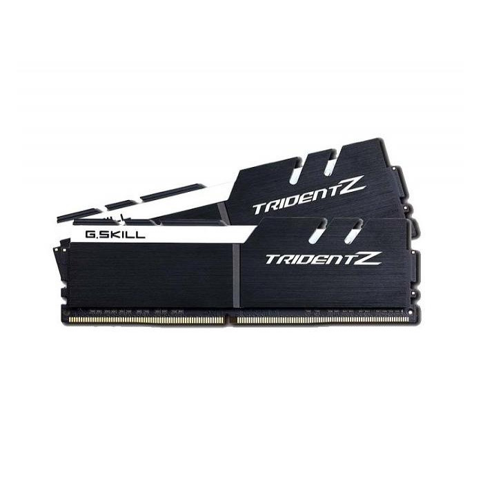 G.Skill 32 GB (2x16GB) DDR4 3200 MHz Trident Z Black/White (F4-3200C15D-32GTZKW) - зображення 1