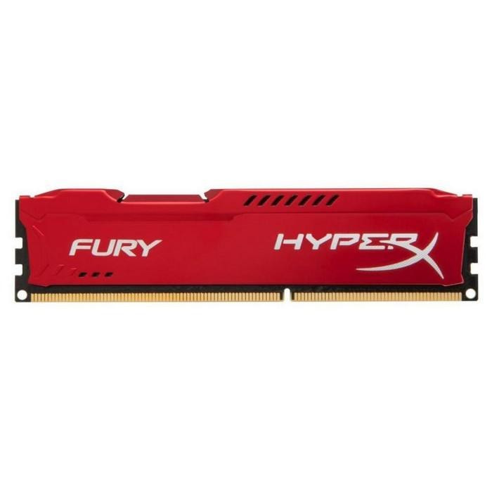 HyperX 8 GB DDR4 3200 MHz Fury Red (HX432C18FR2/8) - зображення 1