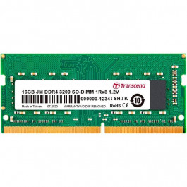 Transcend 16 GB SO-DIMM DDR4 3200 MHz JetRam (JM3200HSB-16G)