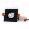 Electro House Точечный светильник LED чёрный 5W угол поворота 45° (EH-CLM-01) - зображення 2