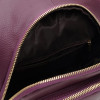 Borsa Leather Рюкзак  K11032v - violet жіночий шкіряний фіолетовий - зображення 5