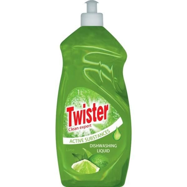 Twister Засіб для миття посуду  Lime 1 л (8595196900996) - зображення 1