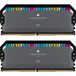 Corsair 32 GB (2x16GB) DDR5 6000 MHz Dominator Platinum RGB AMD EXPO (CMT32GX5M2D6000Z36)