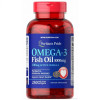 Puritan's Pride Рыбий жир Омега-3 (Omega-3 Fish Oil) 1000 мг (300 мг активного Омега-3) 250 капсул (PTP13835) - зображення 1