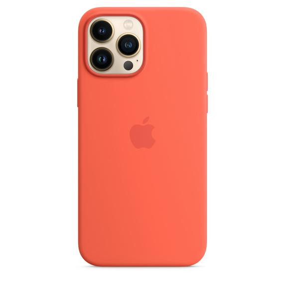 Apple iPhone 13 Pro Max Silicone Case with MagSafe - Nectarine (MN6D3) - зображення 1
