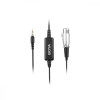 BOYA mini-jack 3.5 мм - XLR 6m Black (BY-BCA6) - зображення 1