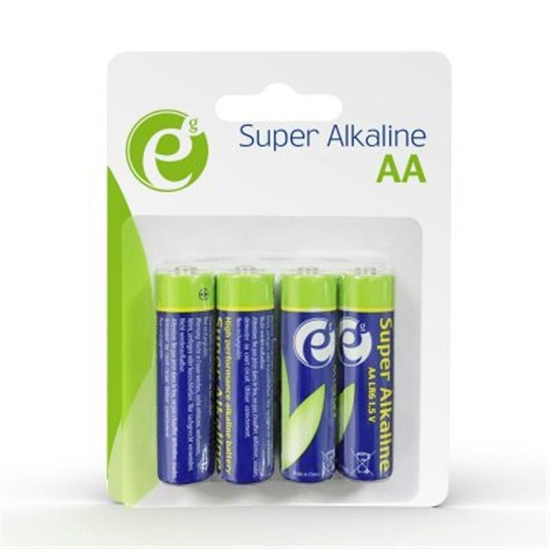 EnerGenie AA bat Alkaline 4шт (EG-BA-AA4-01) - зображення 1