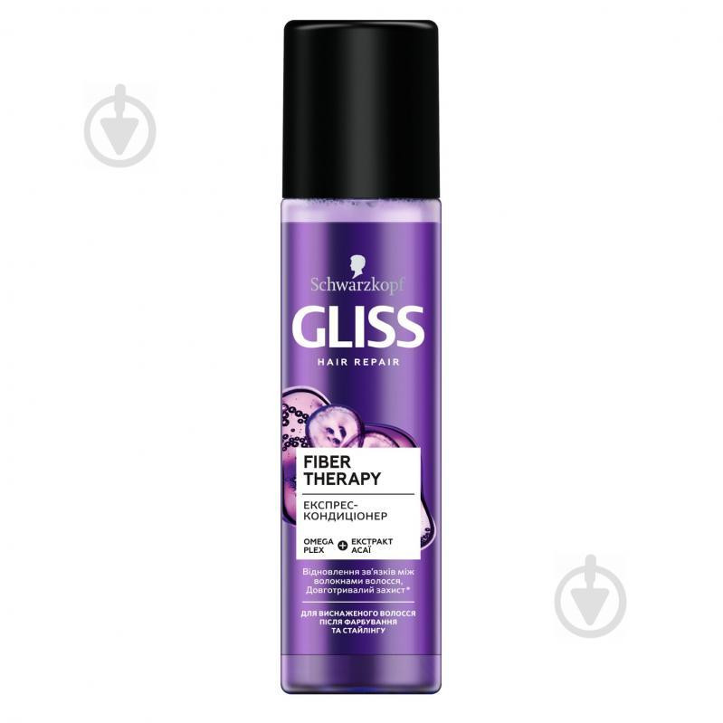 Gliss kur Экспресс-кондиционер  Hair Renovation для истощенных после окрашивания и стайлинга волос 200 мл (401 - зображення 1