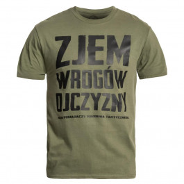 Kaldun Футболка T-shirt  Zjem Wrogow Ojczyzny - Зелена/Чорна
