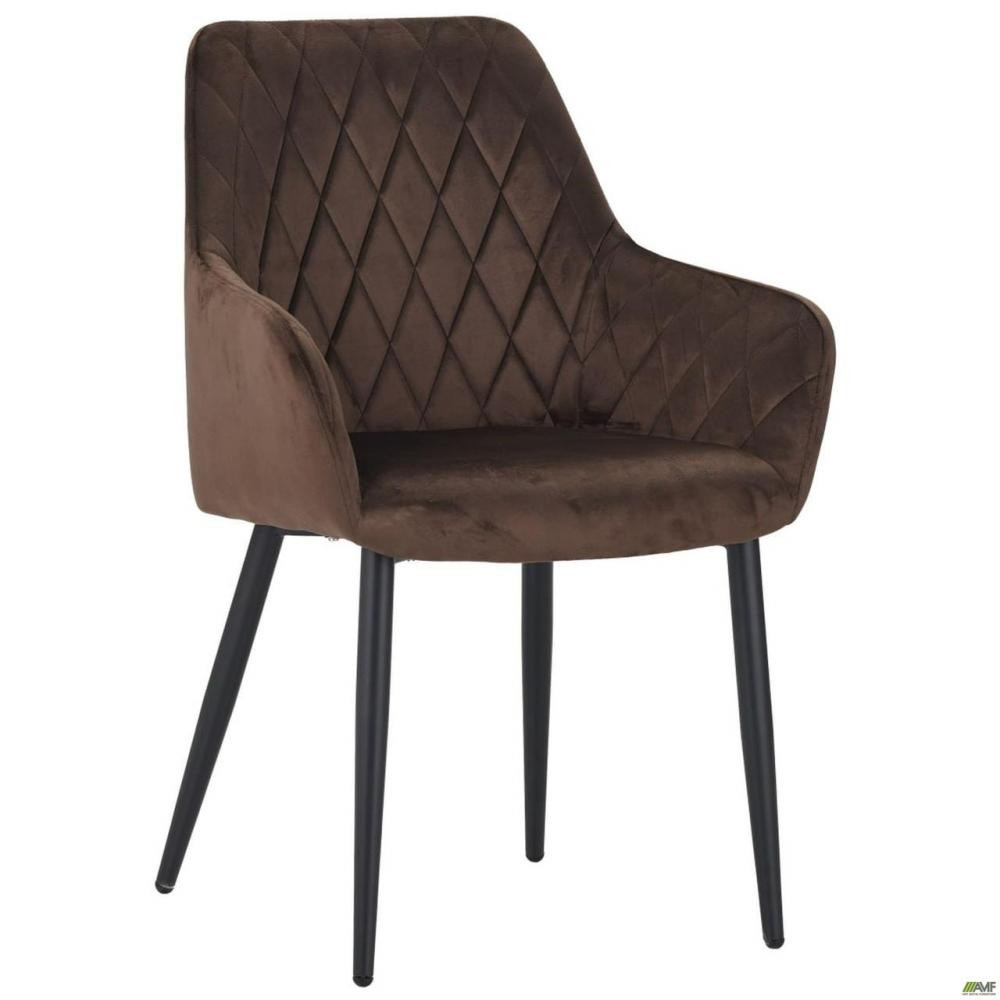 Art Metal Furniture Venera вельвет коричневий (553949) - зображення 1