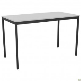Art Metal Furniture Турин 118.7х60 чорний графіт/Білий (217740)