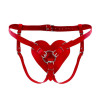 Feral Feelings Hearts Strap-on Belt Red (SO9419) - зображення 1