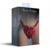 Feral Feelings Hearts Strap-on Belt Red Trasparent (SO9314) - зображення 4