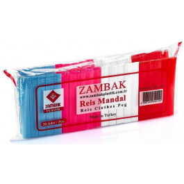Zambak Plastik Прищіпки для білизни  20 шт. (ZP84103)