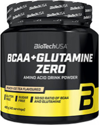 BiotechUSA BCAA + Glutamine Zero 480 g /40 servings/ Orange