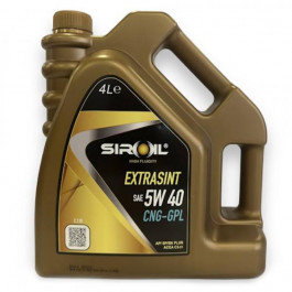  SIROIL EXTRASINT 5W-40 CNG GPL 4л