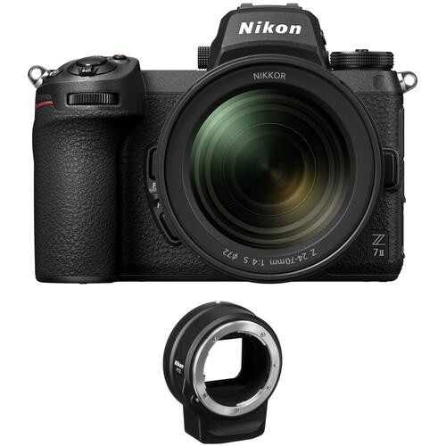 Nikon Z7 II kit (24-70mm) + FTZ Mount Adapter (VOA070K003) - зображення 1