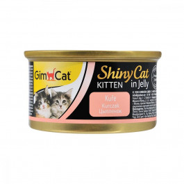 GimCat Консервы для котят ShinyCat Kitten Цыпленок 70 г G-413143/413341