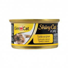 GimCat ShinyCat с тунцом и сыром 70 г G-414300/414188