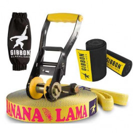 Gibbon Слеклайн  Banana Lama 25 m 3.5 cm Set