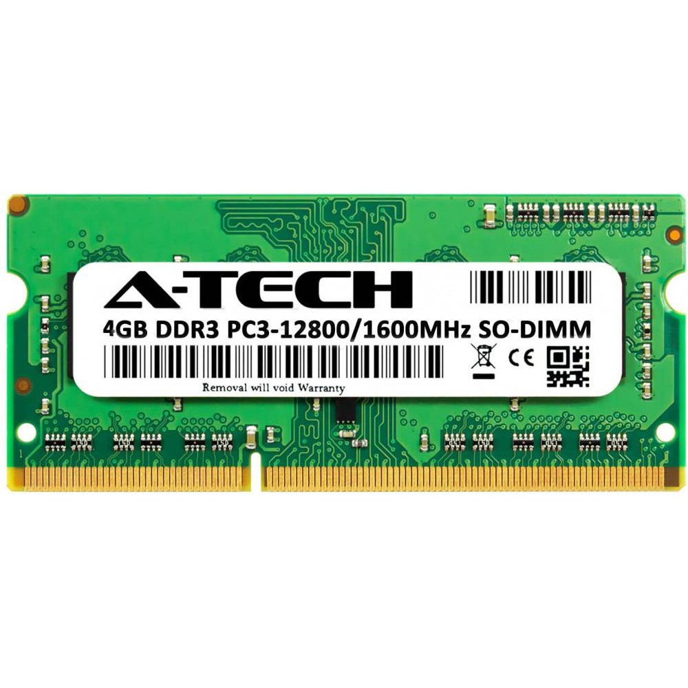 A-Tech 4 GB DDR3 1600 MHz (AT4G1D3S1600NS8N15V) - зображення 1