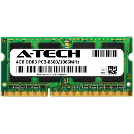 A-Tech 4 GB SO-DIMM DDR3 1066 MHz (AT4G1D3S1066ND8N15V)