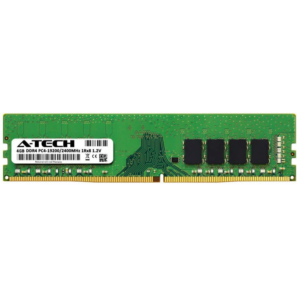 A-Tech 4 GB DDR4 2400 MHz (AT4G1D4D2400NS8N12V) - зображення 1