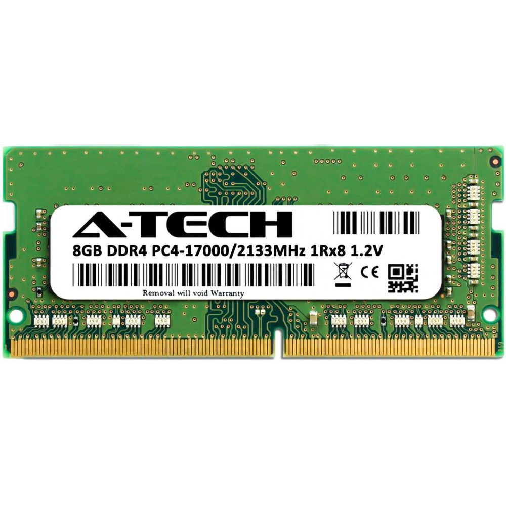 A-Tech 8 GB SO-DIMM DDR4 2133 MHz (AT8G1D4S2133NS8N12V) - зображення 1