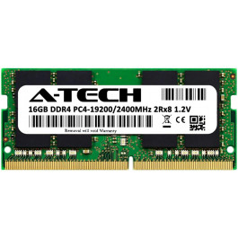 A-Tech 16 GB SO-DIMM DDR4 2400 MHz (AT16G1D4S2400ND8N12V)