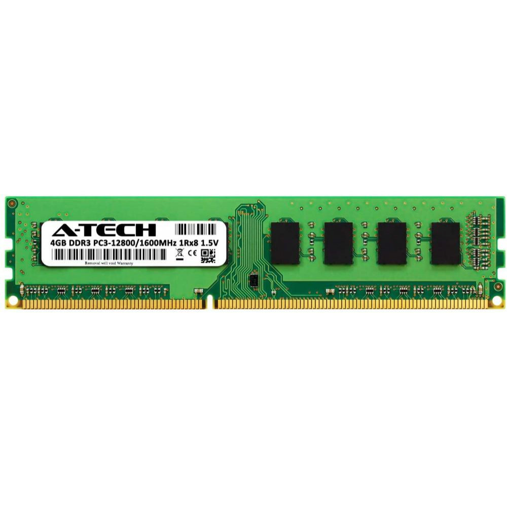 A-Tech 4 GB DDR3 1600 MHz (AT4G1D3D1600NS8N15V) - зображення 1