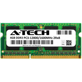 A-Tech 4 GB SO-DIMM DDR3 1600 MHz (AT4G1D3S1600ND8N15V)