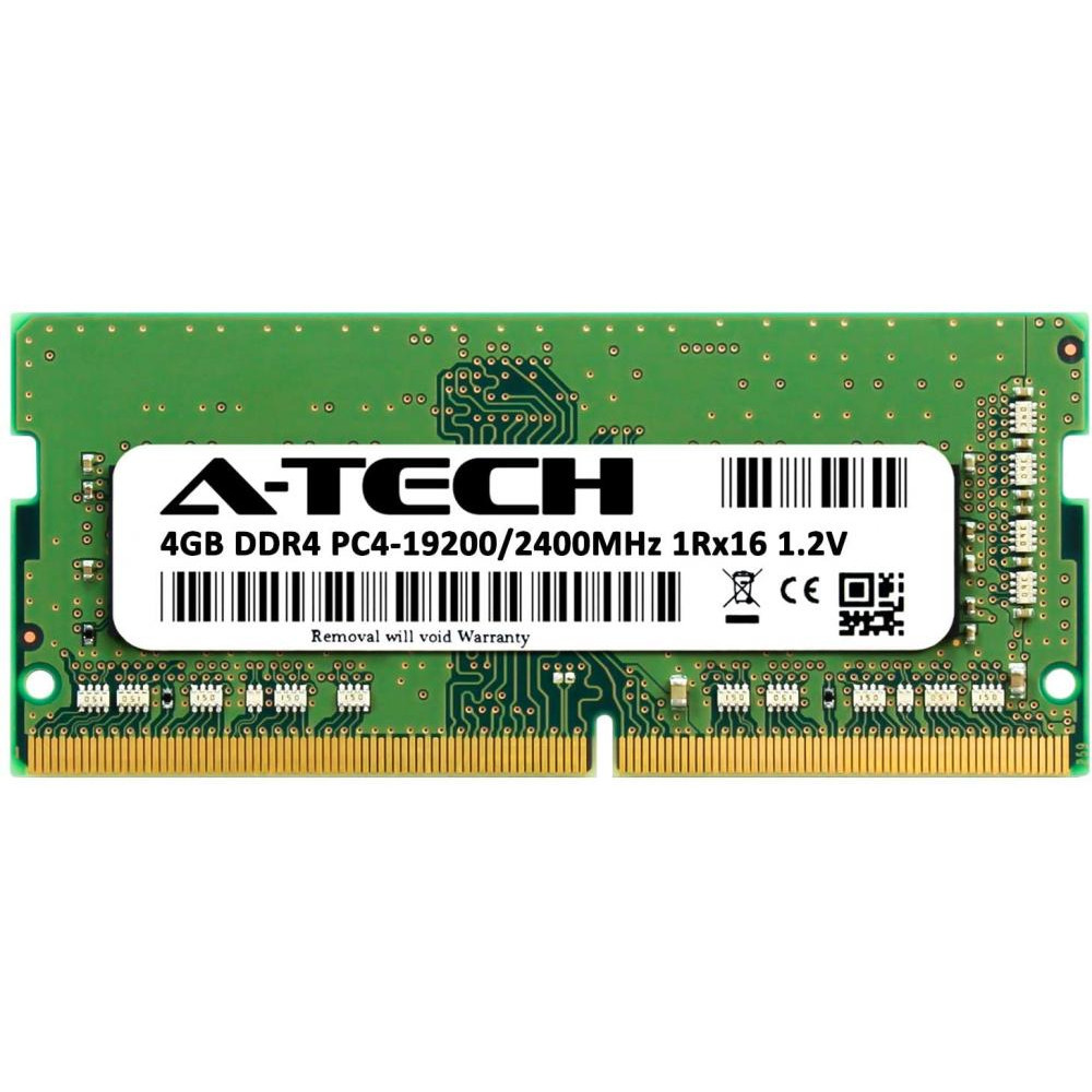 A-Tech 4 GB SO-DIMM DDR4 2400 MHz (AT4G1D4S2400NS16N12V) - зображення 1