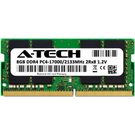 A-Tech 8 GB SO-DIMM DDR4 2133 MHz (AT8G1D4S2133ND8N12V)