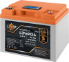 LogicPower LP LiFePO4 12,8V - 50 Ah 640Wh BMS 40A/40А пластик LCD Smart BT (24421) - зображення 2