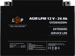 LogicPower AGM LPM 12V - 26 Ah (25440)