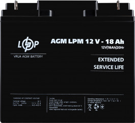 LogicPower AGM LPM 12V - 18 Ah (25436)