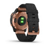 Garmin Fenix 6S Pro Sapphire Rose Gold with Heathered Black Nylon Band (010-02159-37) - зображення 3