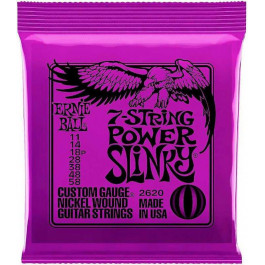   Ernie Ball P02620 7-string Power Slinky Nickel Wound 11/58