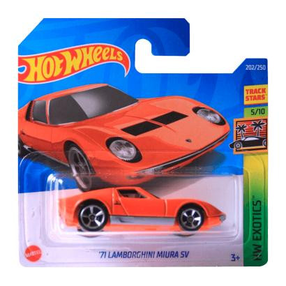 Hot Wheels 71 Lamborghini Miura SV Exotics 1:64 HCV34 Orange - зображення 1