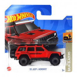 Hot Wheels 95 Jeep Cherokee Baja Blazers 1:64 HCX28 Red