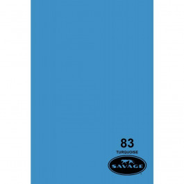 Savage Savage Widetone Turquoise 83 Синий рулон 2.72 x 11 м 83-12