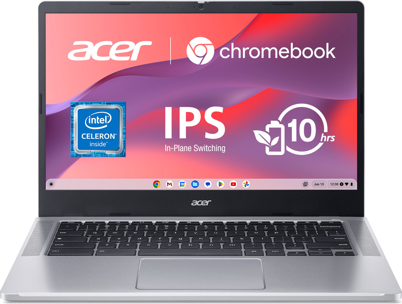 Acer Chromebook 314 CB314-3HT-C4U5 Pure Silver (NX.KB5EU.002) - зображення 1